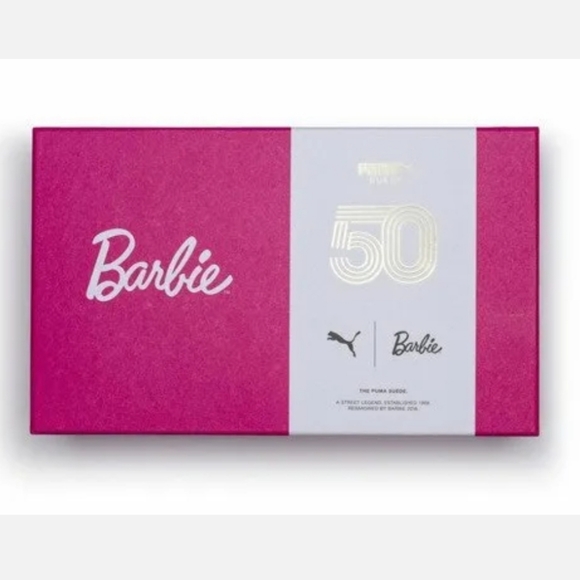 PUMA | BARBIE 50TH ANNIVERSARY Collection Shoes [ SUEDE ], Size 7.5 - Picture 15 of 16